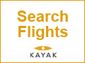 Kayak.com Search Flights 120x90 - Search Flights on 450+ Websites